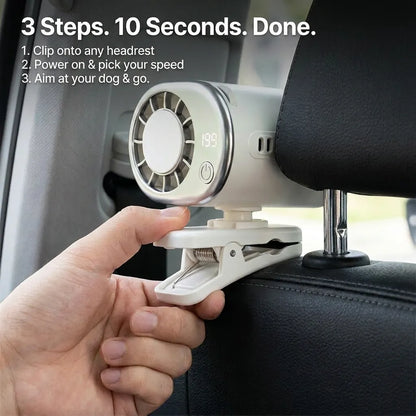 ChillRide™ Pet Car Fan