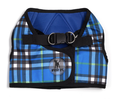 Furberry Blue Plaid Harness (5 Colors)